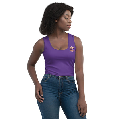 DFL Crop Top Purple