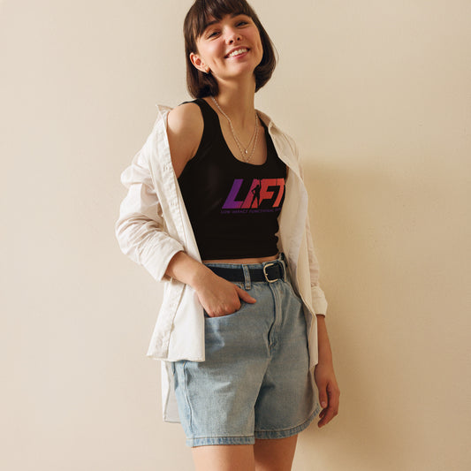 LIFT Crop Top Black