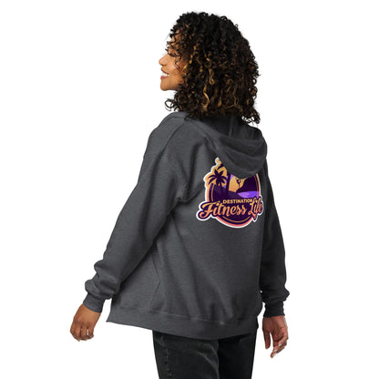 DFL Unisex heavy blend zip hoodie