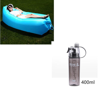 Inflatable Sofa Lazy Bag Camping Air Bed Lounger
