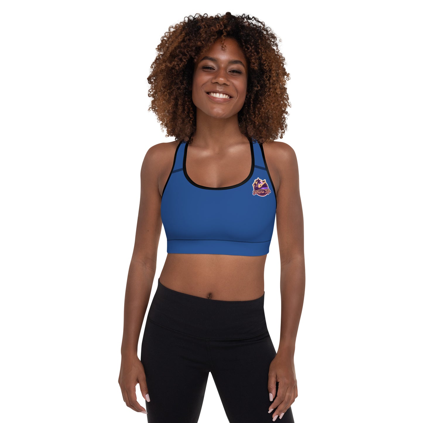 DFL Padded Sports Bra Starry Night