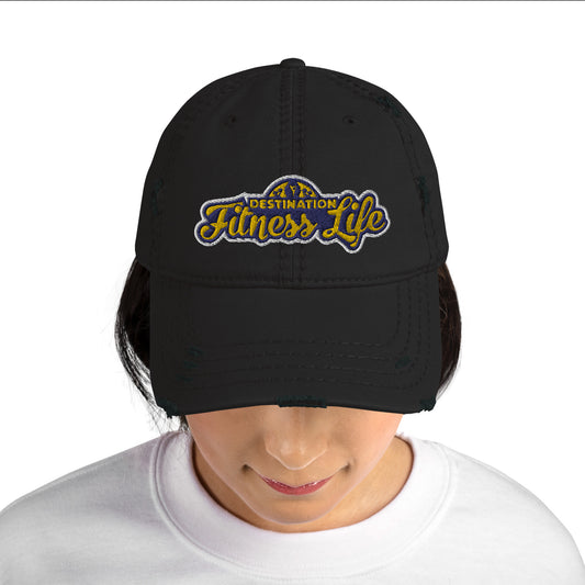 DFL Distressed Hat Yellow Logo